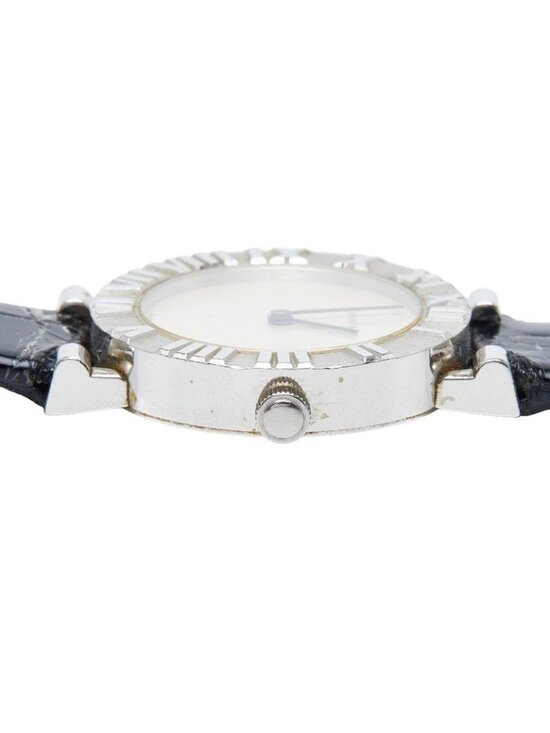Tiffany & Co Atlas Watch Silver Leather main image 6